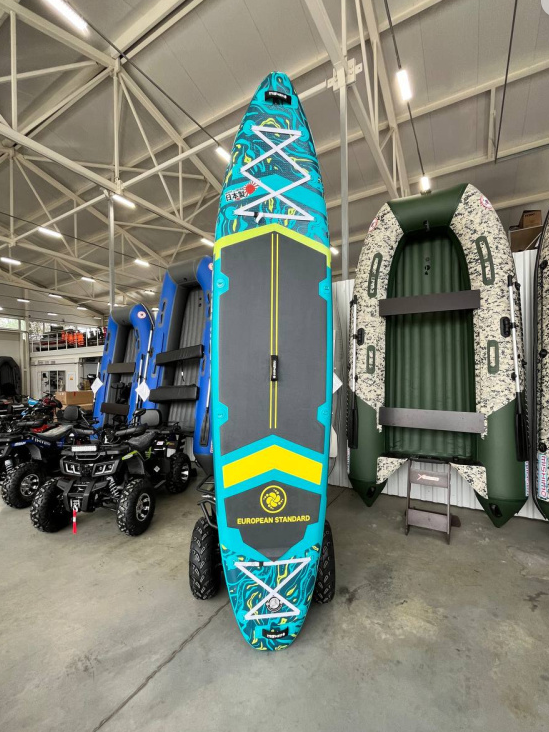 SUP (САП) Доска MISHIMO PRO-MAX Light Teal 11’ (335см) в Нижневартовске