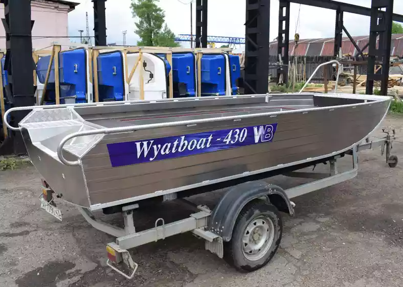 Алюминиевая лодка  Wyatboat-430 Master в Нижневартовске