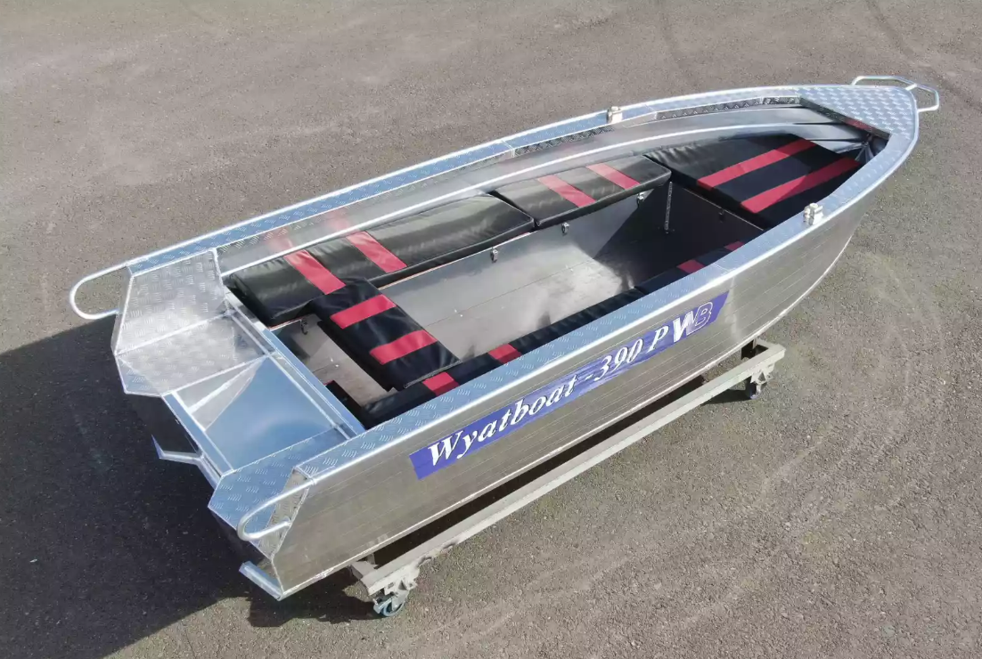 Алюминиевая лодка Wyatboat-390РМ увеличенный борт в Нижневартовске
