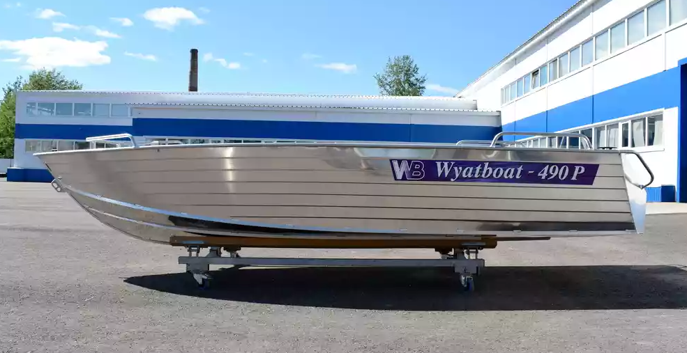 Алюминиевая лодка Wyatboat-490 P в Нижневартовске