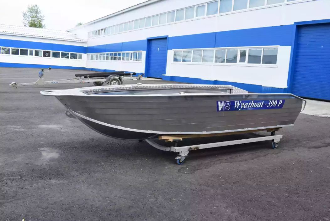 Алюминиевая лодка Wyatboat-390Р Увеличенный борт в Нижневартовске