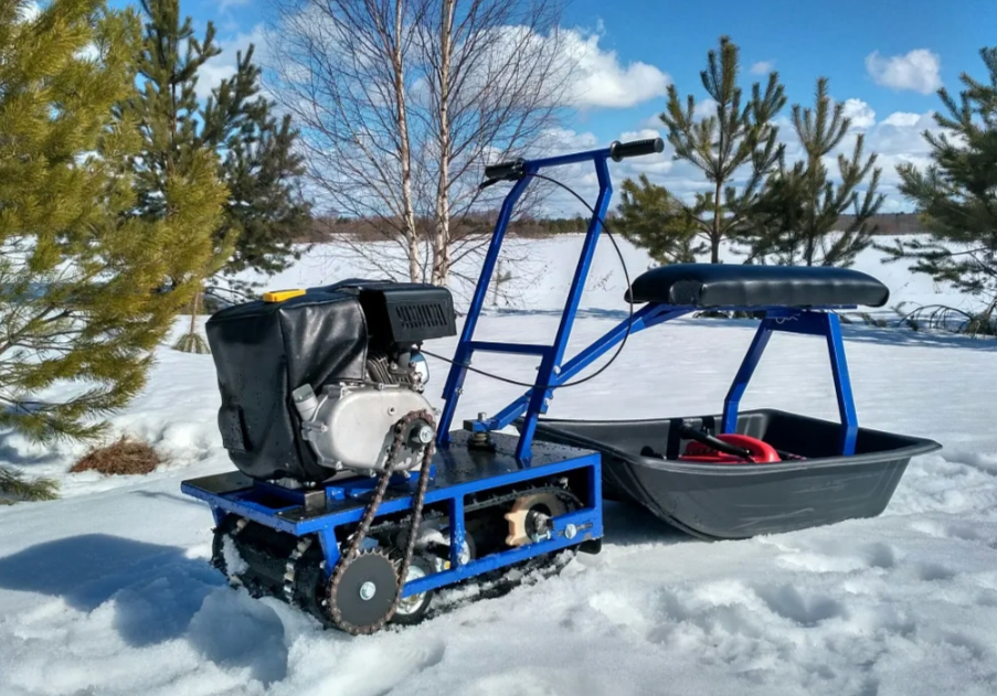 Мини-мотобуксировщик Альбатрос-М без фары в Нижневартовске