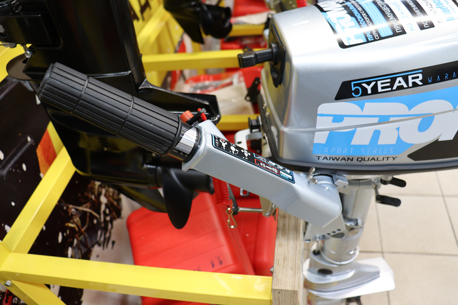 Лодочный мотор PROMAX SP5FHS (внешний бак 12 л) в Нижневартовске