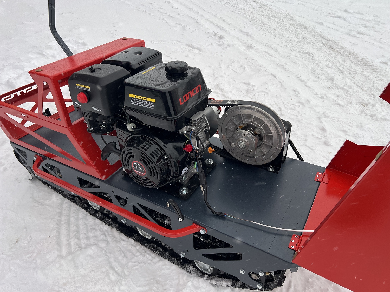 Мотобуксировщик EX-MOTO SNOWDOG S500 15л.с в Нижневартовске