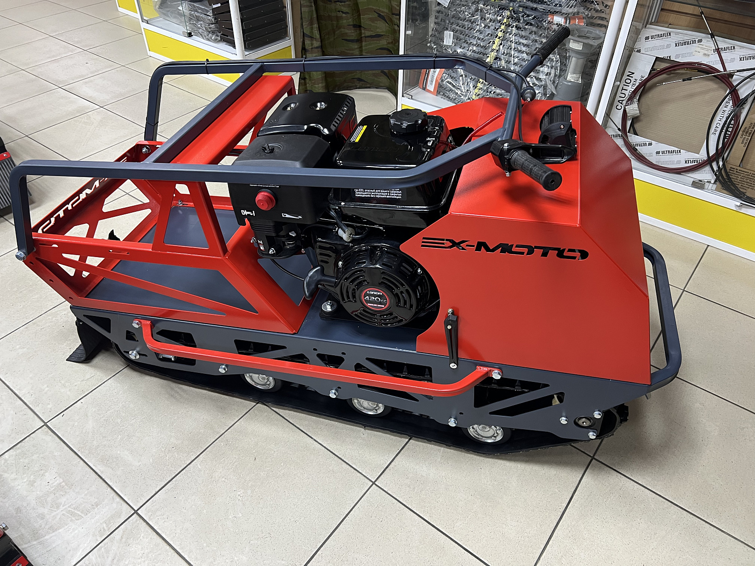 Мотобуксировщик EX-MOTO SNOWDOG S500 15л.с в Нижневартовске