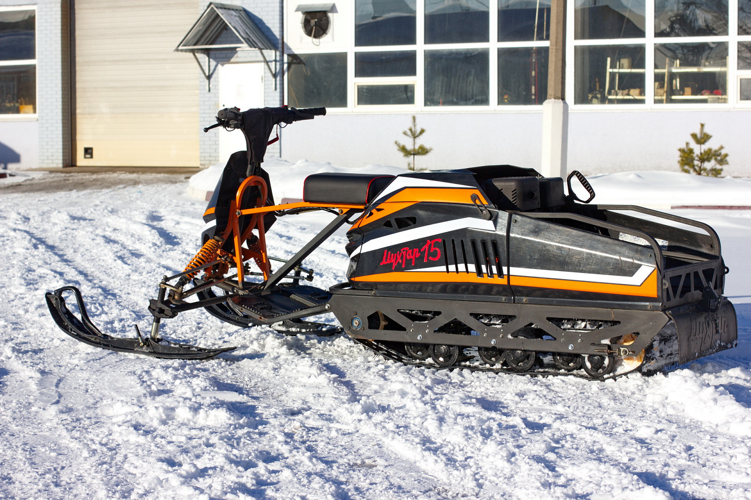 Мотобуксировщик IRBIS Мухтар 15 с лыжным модулем в комплекте в Нижневартовске