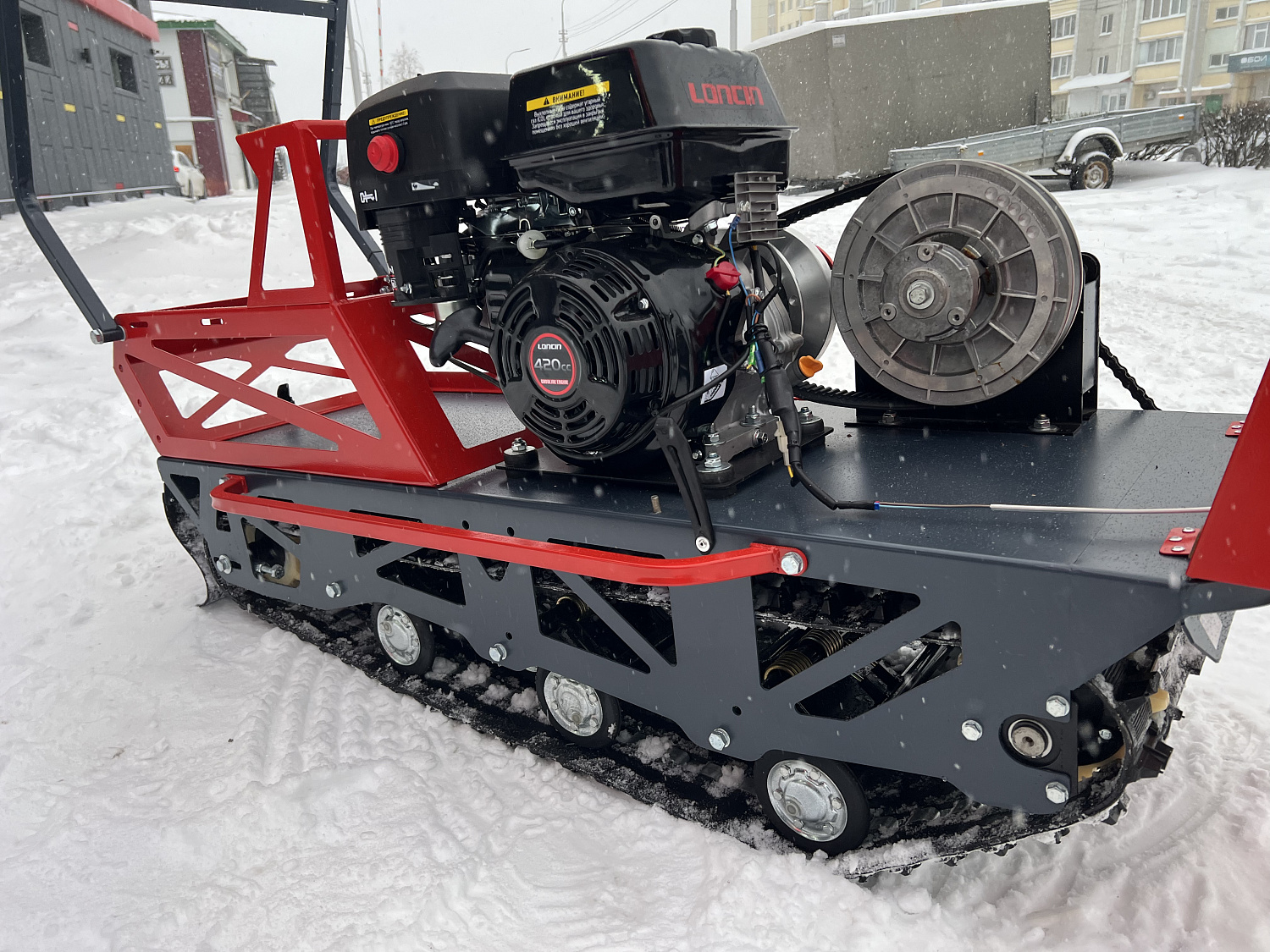 Мотобуксировщик EX-MOTO SNOWDOG S500 15л.с в Нижневартовске