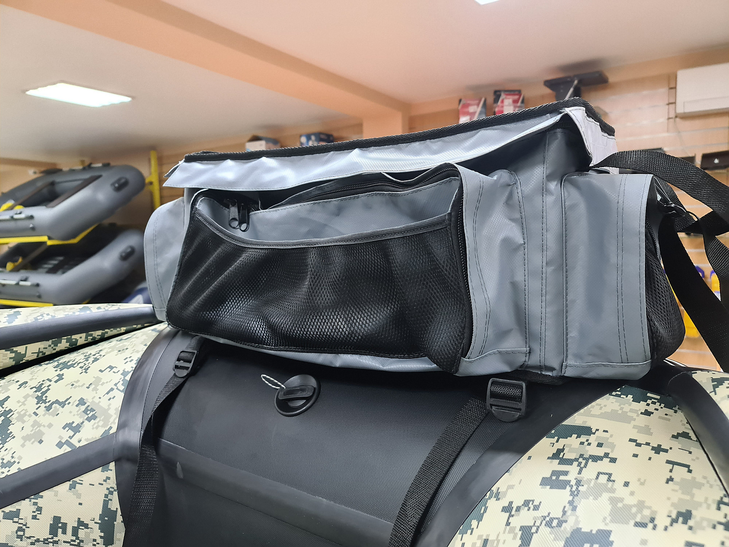 СУМКА ЛЮКС НА БАЛЛОН ДЛЯ ЛОДОК ПВХ 50Х25Х25 СМ в Нижневартовске